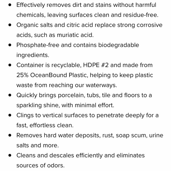 Bathroom cleaner - Picture 3 of 3